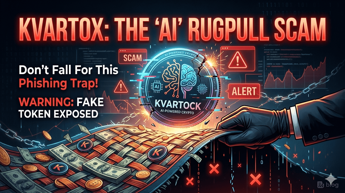Kvartox crypto scam warning 2026 fake partnerships fake timer fraudulent presale exposed